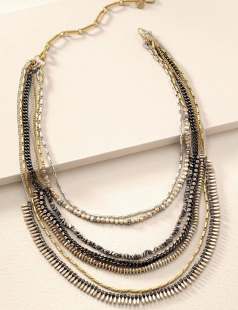 Stella and Dot Montague Layered Necklace